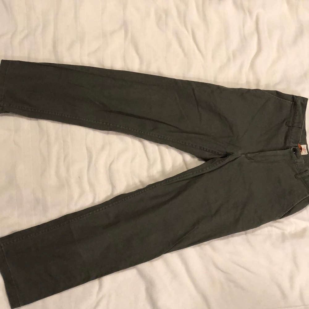 Docker Green Chinos Straight Fit